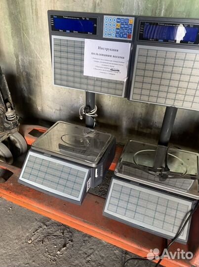 Весы с печатью этикеток