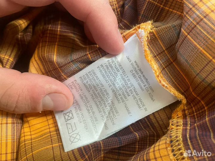 Jack wolfskin рубашка