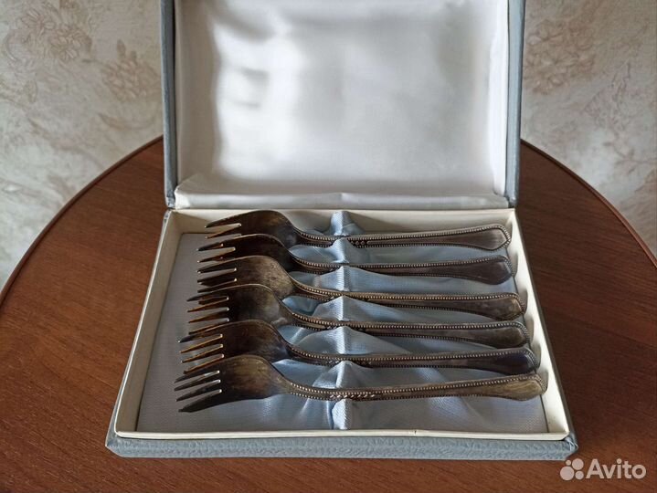 Столовые приборы мельхиор СССР