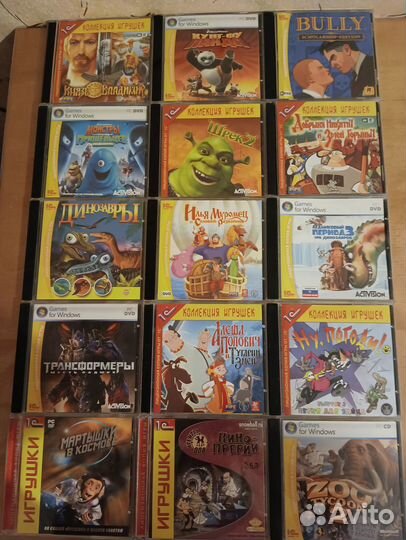 Диски с играми на пк 