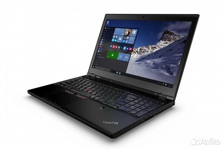 Lenovo thinkpad P50 i7 озу 32 gb ssd 512 15.6