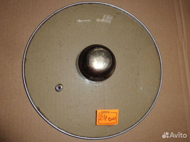 Крышка стеклянная для кастрюли