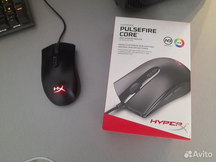 Игровая мышь hyperx pulsefire core