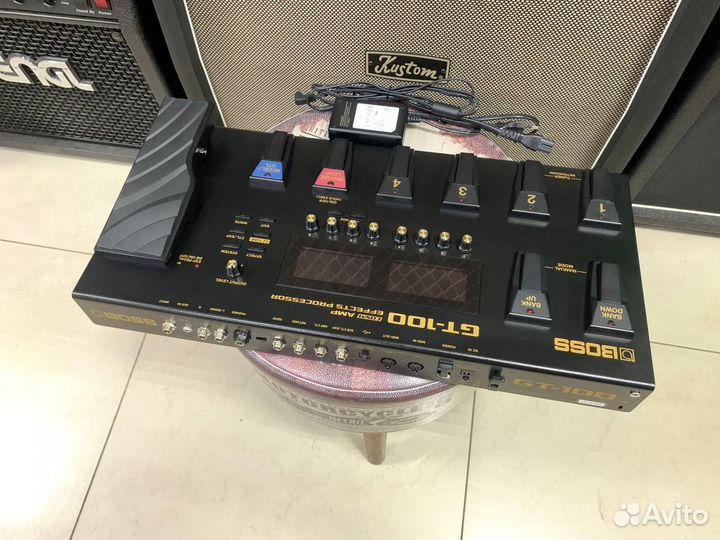 Гитарный процессор эффектов Boss GT-100 Ver 2