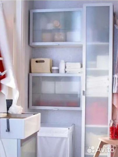 Навесной шкаф IKEA для ванной комнаты