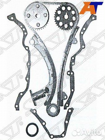 Комплект замены цепи грм toyota vista ardeo