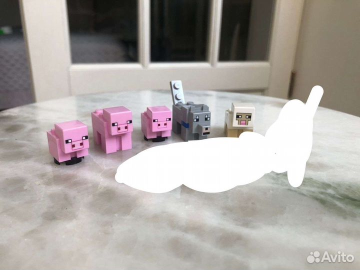 Лего фигурки и мобы Майнкрафт