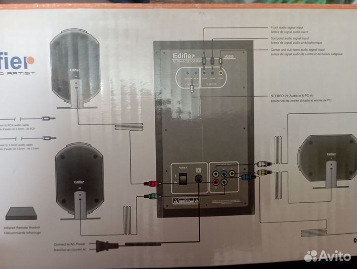 Акустическая система 5.1 Edifier M2600