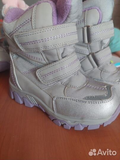 Ботинки зимние для девочки 27,28