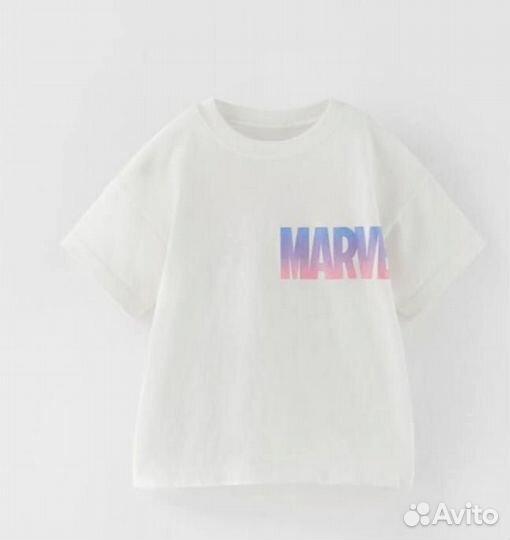 Детский костюм Marvel, Zara (брюки,футболка)