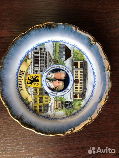 Тарелка сувенирная г. веймар, Германия