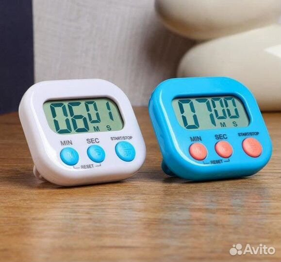 Электронный настольный кухонный таймер, на магните
