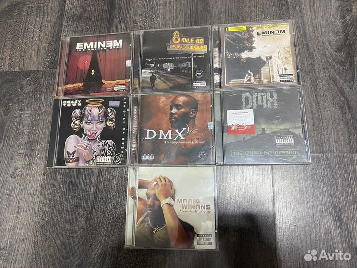 Музыка cd (лицензия) eminem, dmx, crazy town