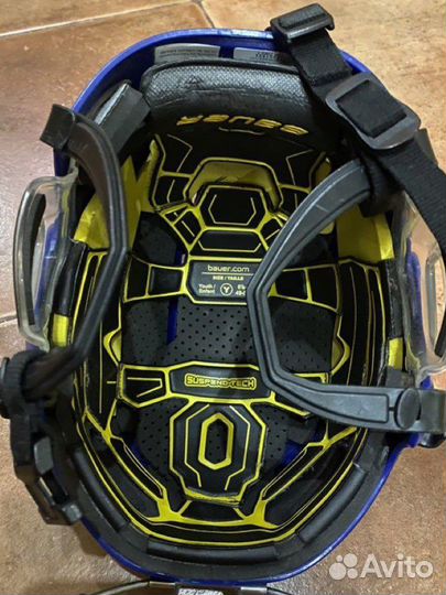 Шлем хоккейный bauer re-akt 100 yth