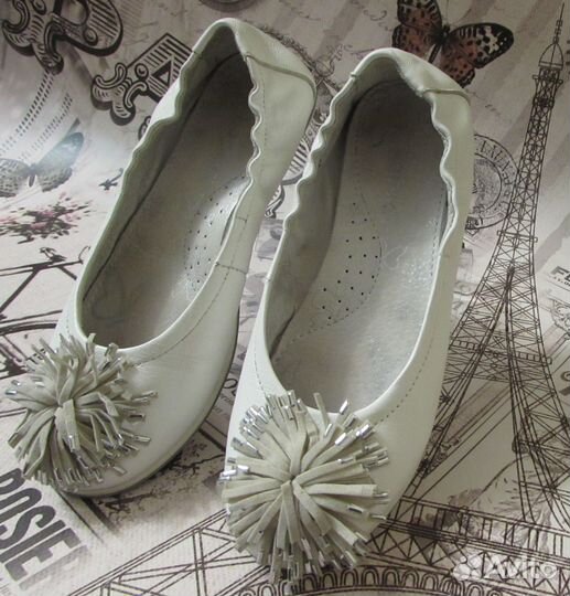 Kapika Italy-Туфли Балетки р.30(19 см) Как новые