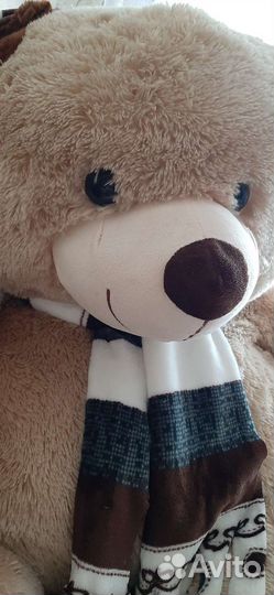 Большой плюшевый медведь мягкая игрушка 110 см