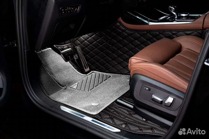 3D Коврики BMW 5 серии из Экокожи