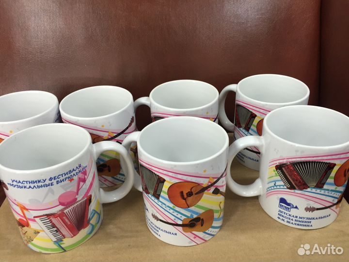 Печать на кружках фото и логотипов оптом и розница