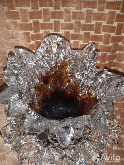 Ваза хрустальная