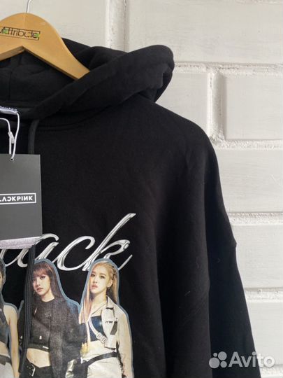 Худи black pink новое bershka