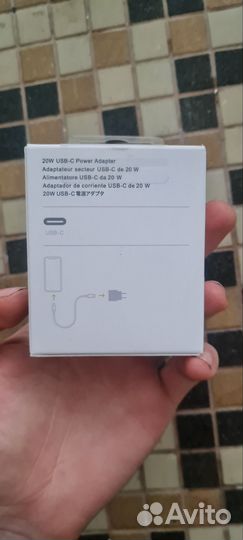 Адаптер apple 20w,оригинал