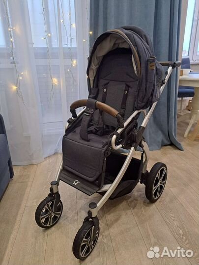 Коляска 2 в 1 gesslein indy bubbles