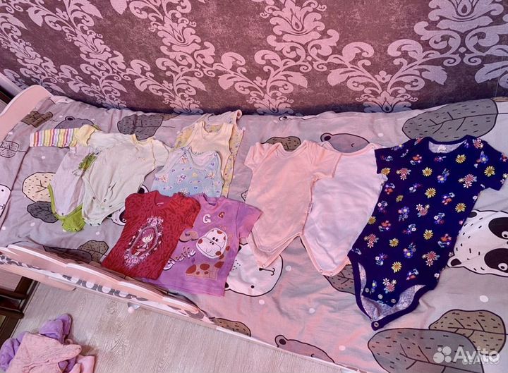 Пакет вещей на девочку 0-9мес