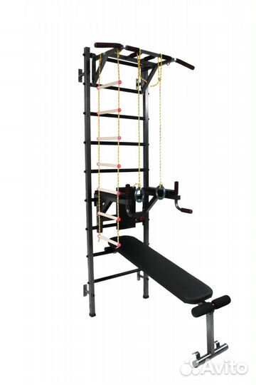 Шведская Стенка, турник, кольца, брусья, доска