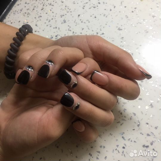 Комбинированный маникюр