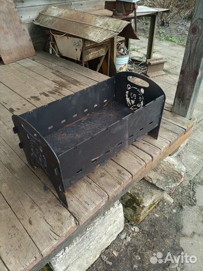 Мангал разборный 3 мм