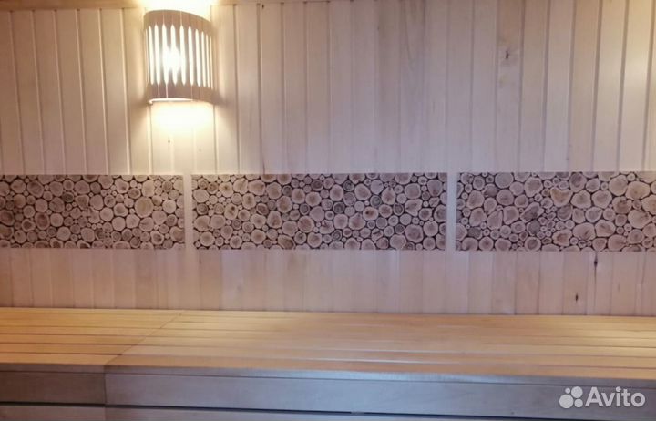 Панно из можжевельника