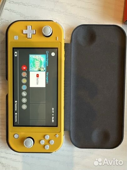 Nintendo switch lite с играми