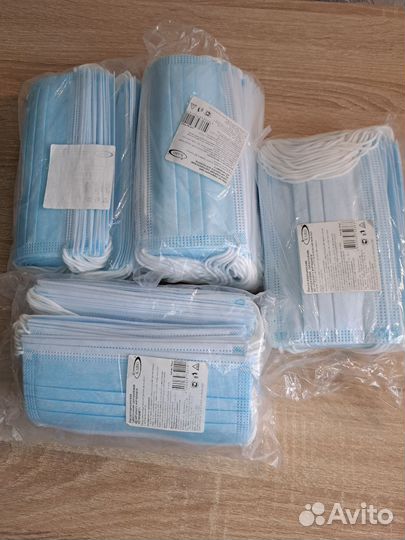 Маска медицинская. 10 упаковок