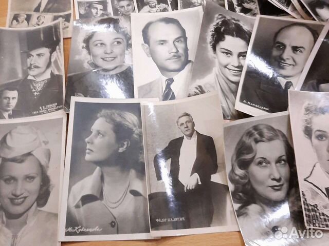 Коллекция открыток актеров СССР