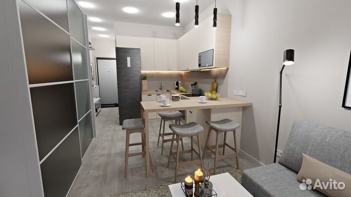 Дизайн интерьера под ключ