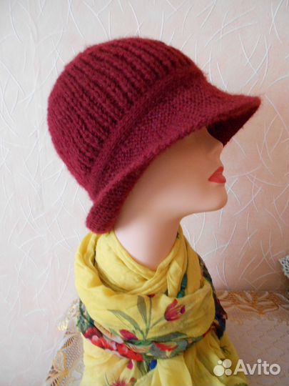 Шляпка женская спицами