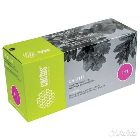 Картридж лазерный cactus CS-D111L samsung SL-M2020