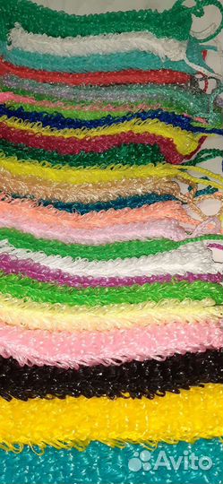 Мочалка ручной работы