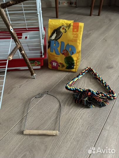 Клетка для птиц (для среднего попугая)