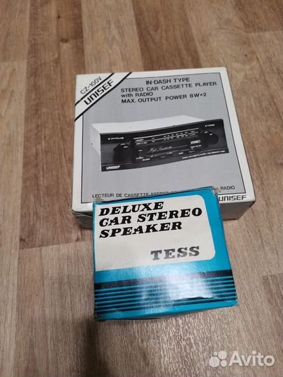 Авто колонки delux car stereo tess