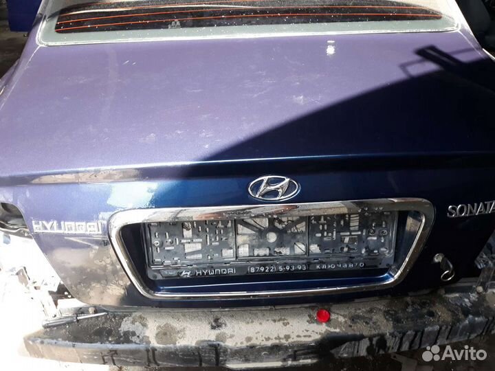 Крышка багажника хундай соната