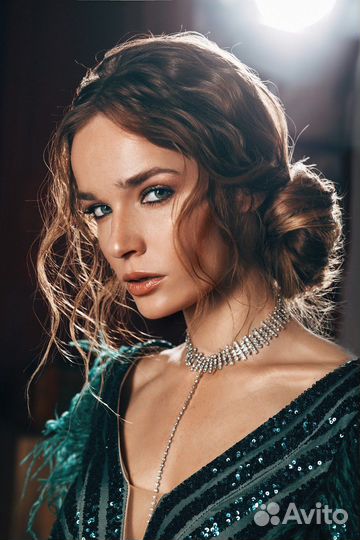 Укладка и макияж