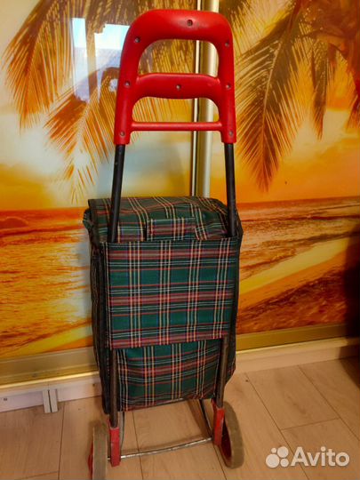 Сумка тележка на колесах