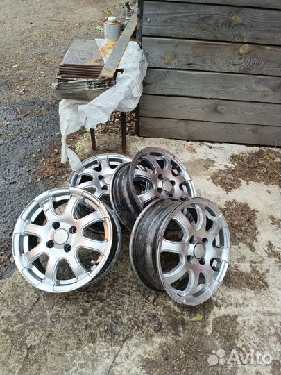 Литые диски r14 на ваз 4 98 бу