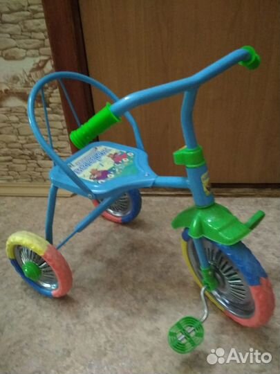 Детский 3х колесный велосипед бу