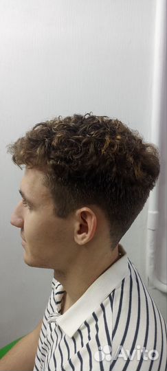 Мужская завивка