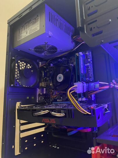 Игровой Компьютер(i3 2100/8gb/RX470/SSD+HDD)
