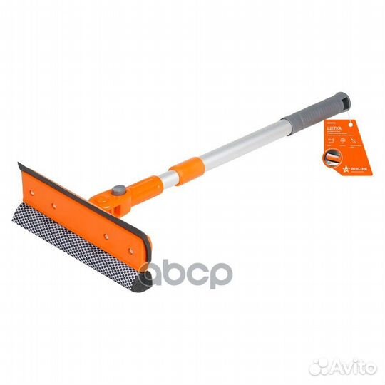 Щетка для мытья стекол с телескоп.ручкой пороло