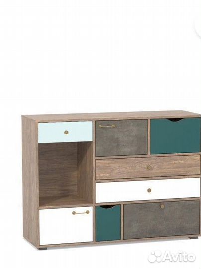 Комод Вайс 10.104 морское дерево винтаж