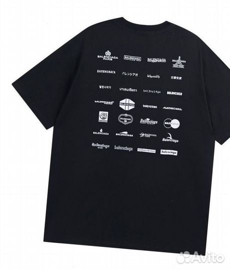 Футболка Balenciaga Archives Logos